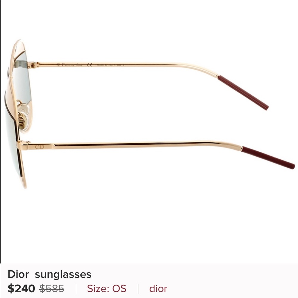 SM sunniest just like these Dior’s